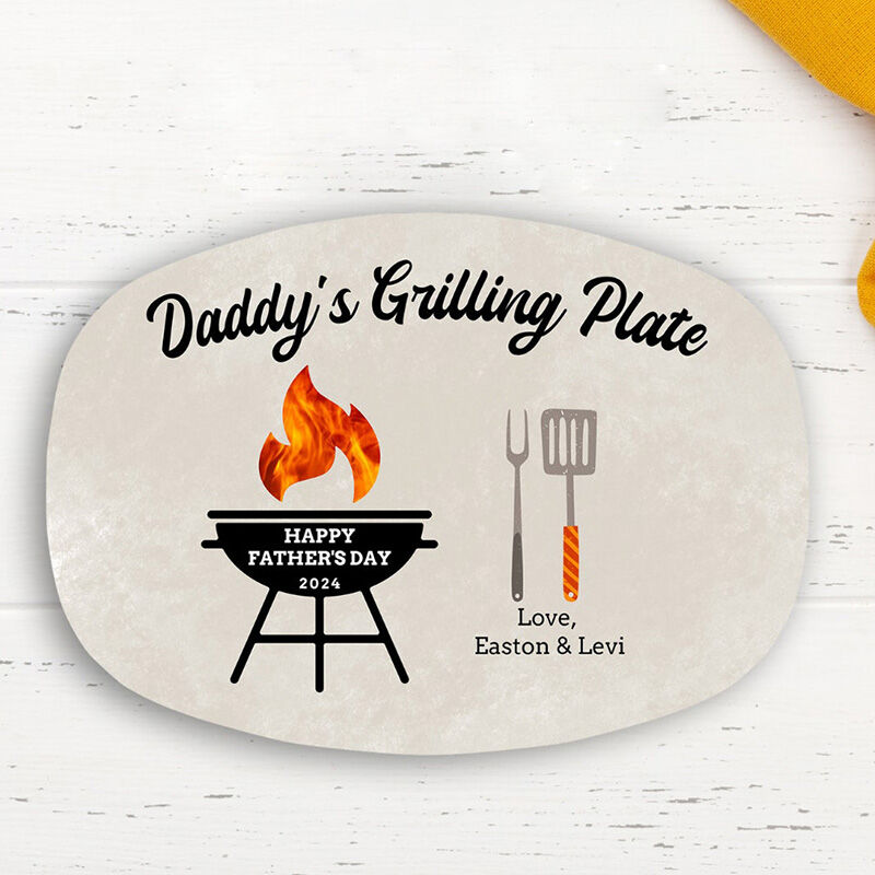 Personalized Name Plate Perfect Gift for Father