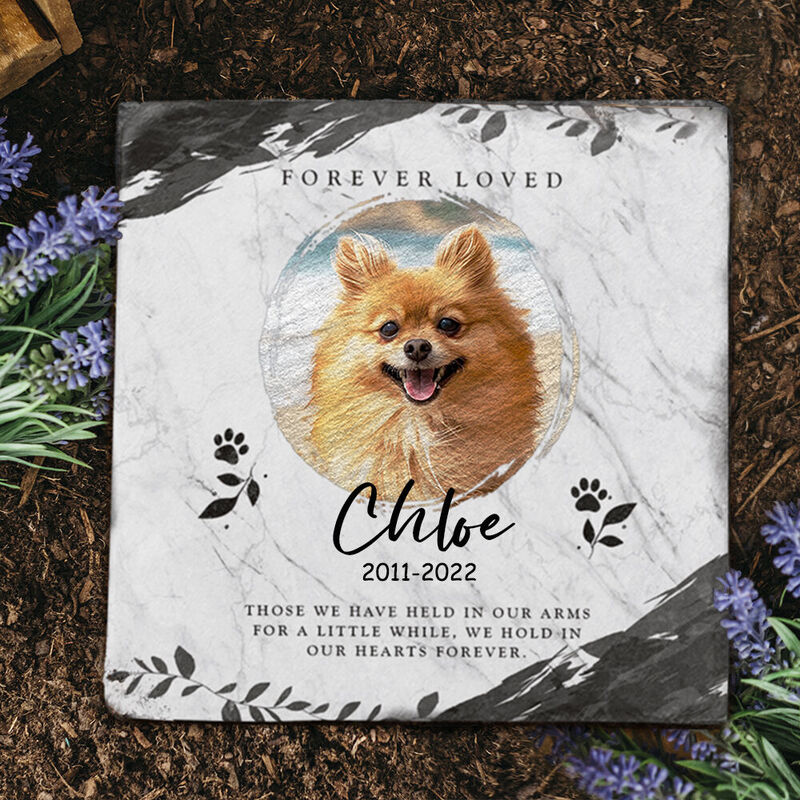 Lápida conmemorativa personalizada para mascotas, marcador de tumba, carga de imagen, regalo conmemorativo