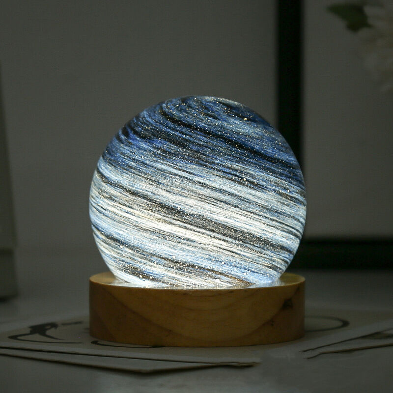 3D Carved Ball Night Light Mystery Gift for Friend