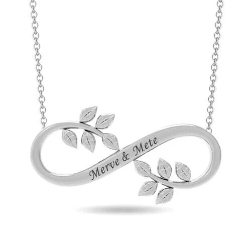 "Forever Together" Personalized Infinity Necklace