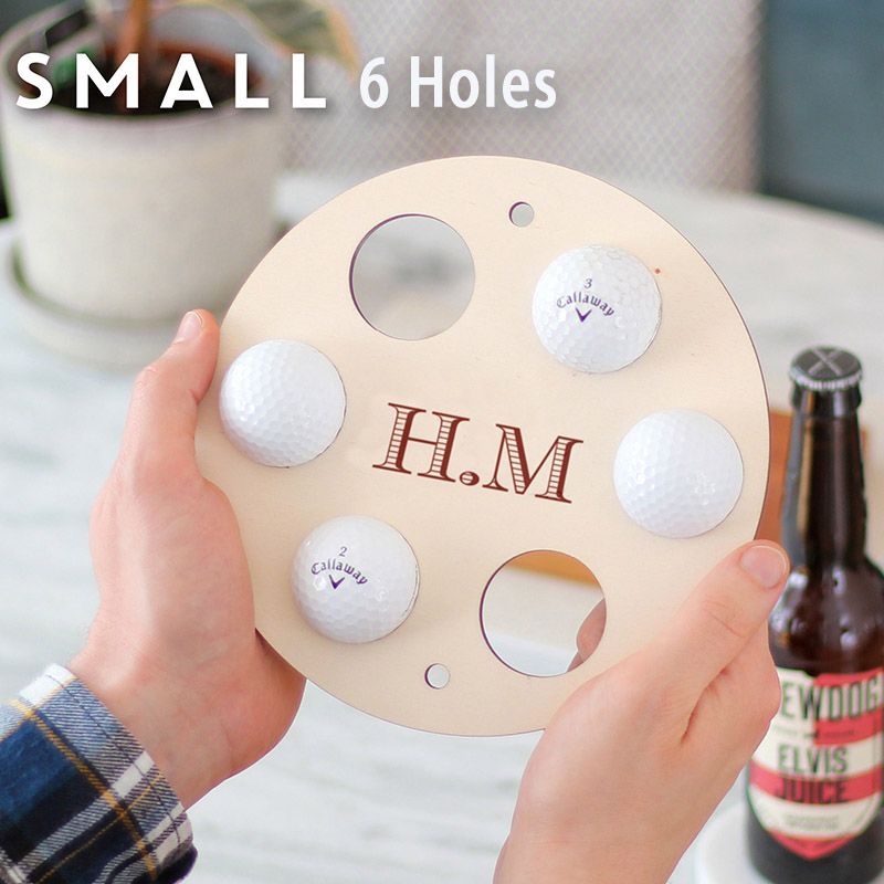 Personalized Golf Display Stand Custom Lettered Practical Gift For Sports Lovers