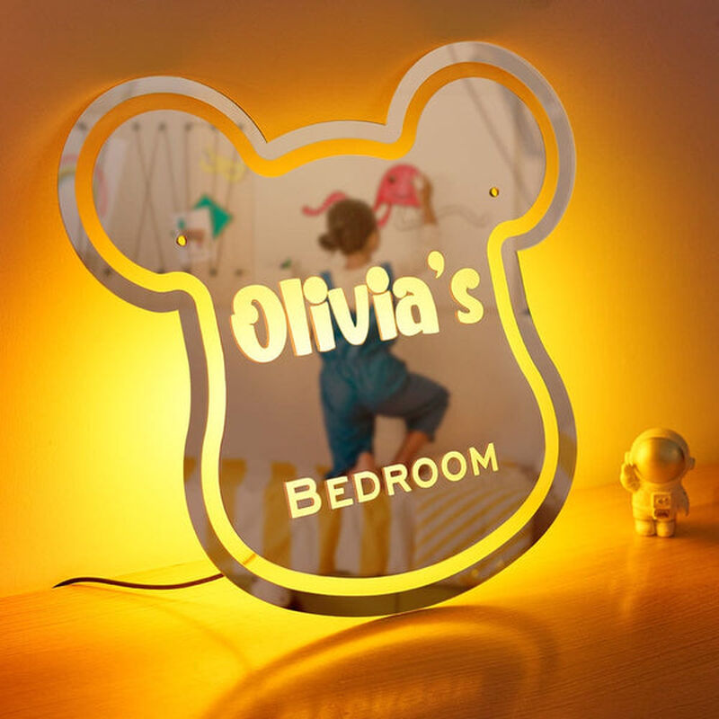 Personalized Led Mirror Lights Cool Gifts For Teenagers