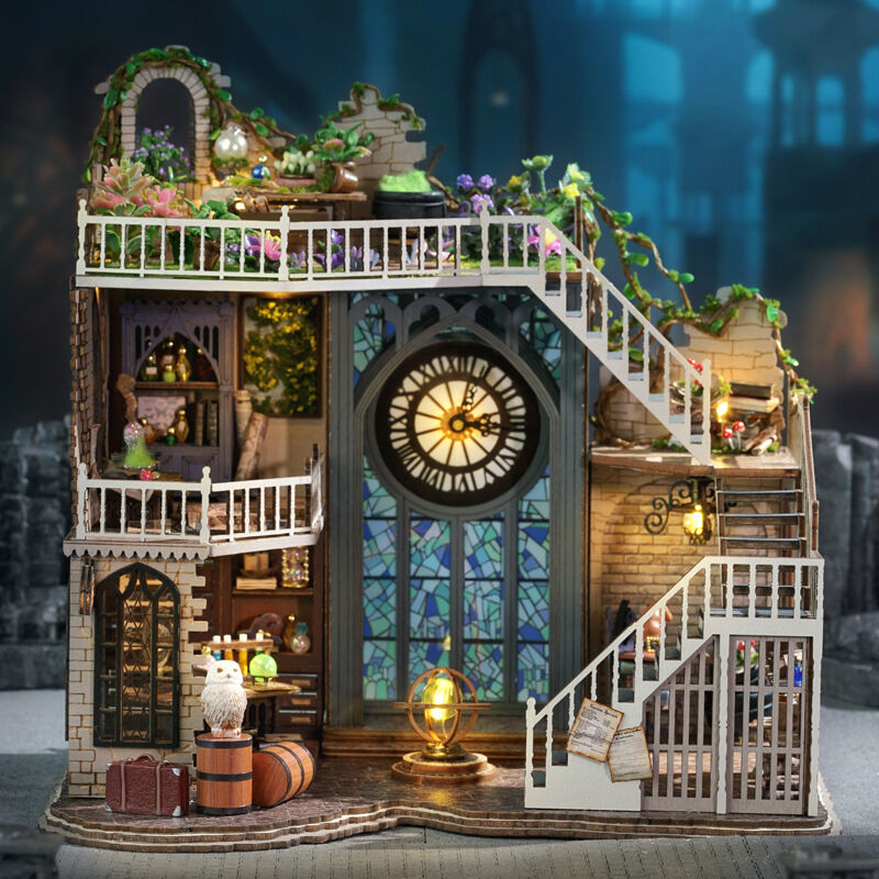 DIY Magic House Miniatures Fun Gifts For Magic Lovers