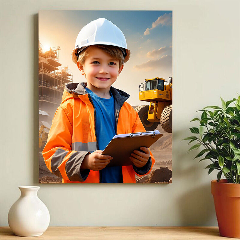 Personalized Portraits with Custom Face Swap Best Gift for Dear Kids