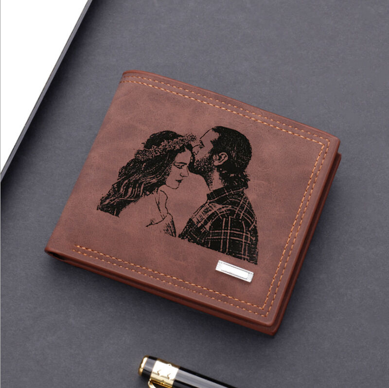 "First Love" Custom Photo Wallet
