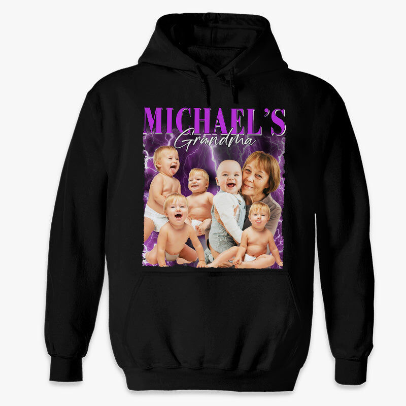 Gepersonaliseerde sweatshirt met aangepaste foto's van mama's liefde Unieke stijl Zinvol cadeau voor Moederdag