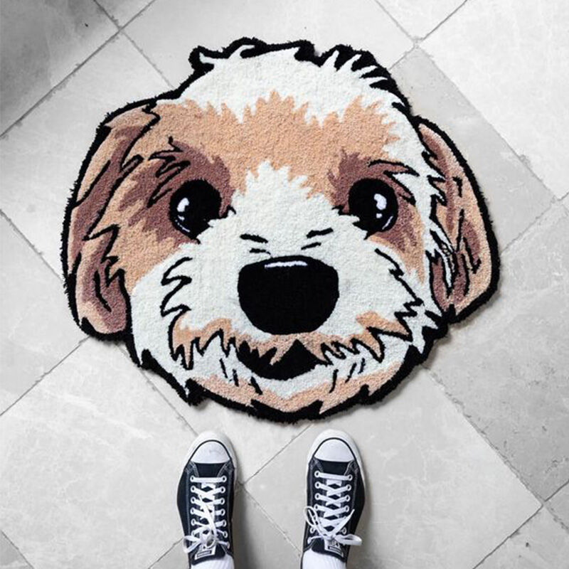 Personalized Pet Photo Floor Mat Warm Gift For Pet Lovers