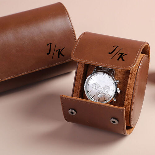 JAQUET DROZ レザー時計収納ケース JAQUET DROZ レザー時計収納ケース