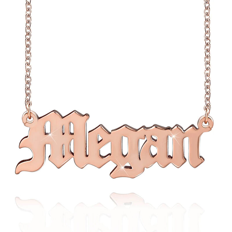 "Remember You" Personalized Name Necklace