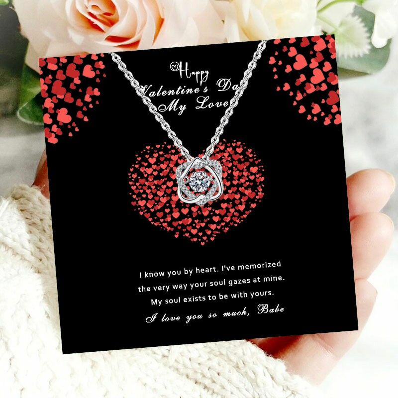 Gift for Lover "My Soul Exists To Be With Yours" Necklace
