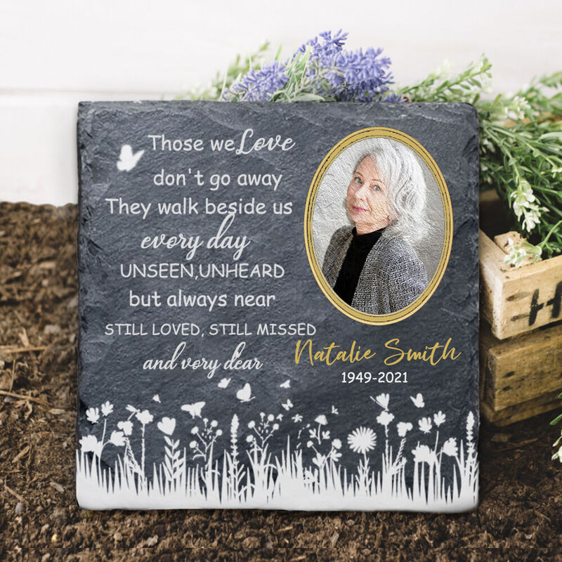 Personalized Memorial Stone Human Grave Marker Sympathy Gift