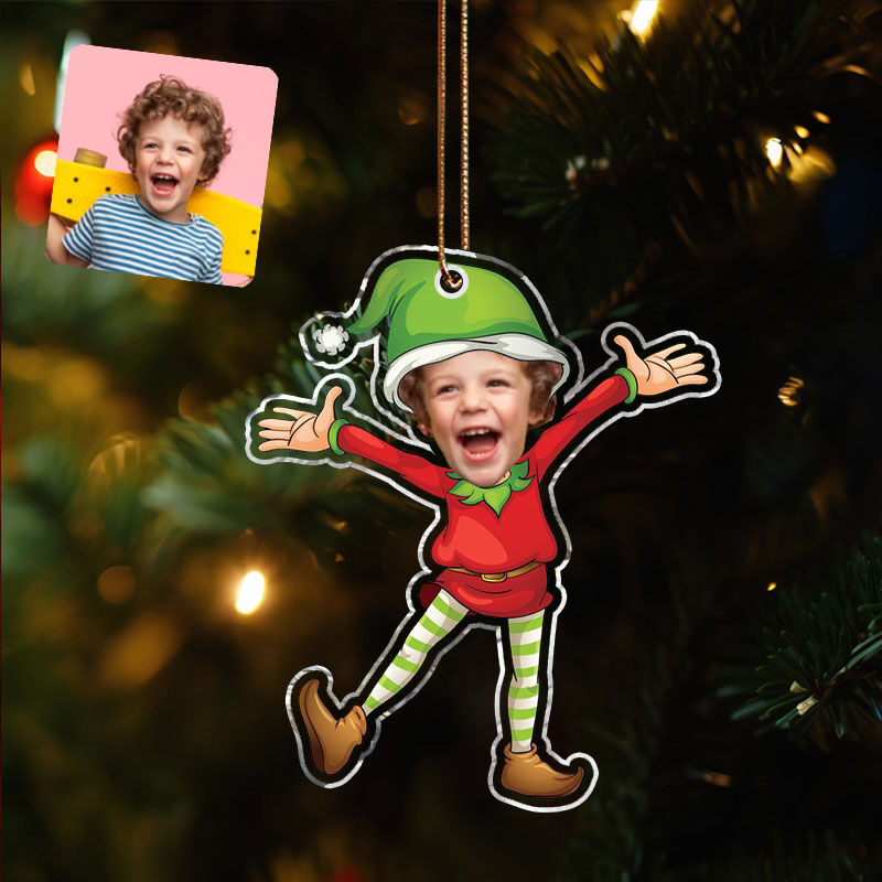 Adornos navideños personalizados Fotos personalizadas para niños Regalos especiales para niños