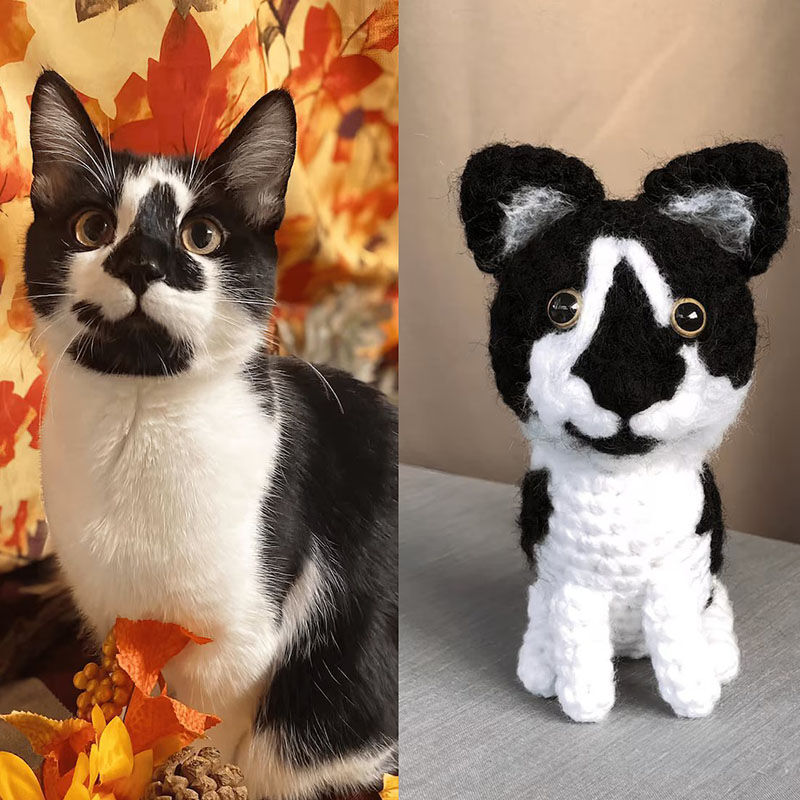 Personalized Handmade Custom Full Body Wool Doll Cute Gift For Pets