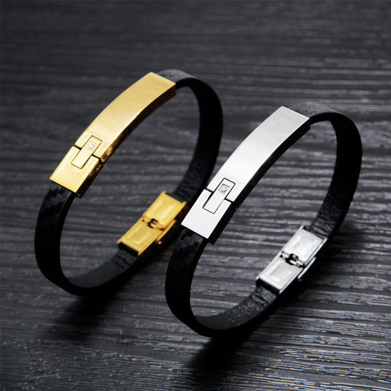 "Deep River" Personalized Bracelet For Men