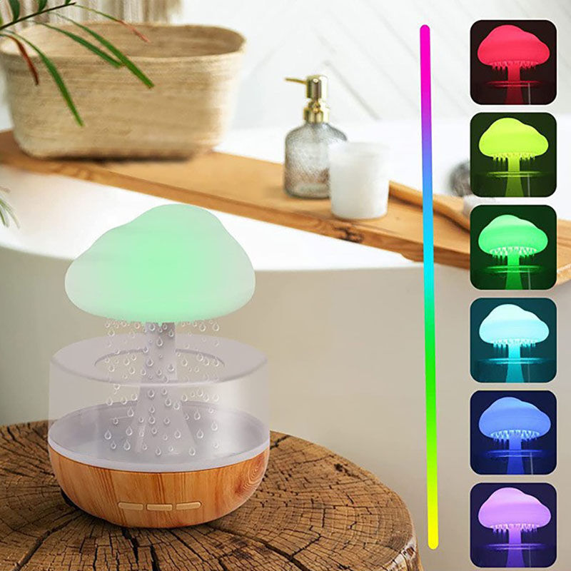 Colorful Mushroom Lamp Small Humidifier Best Gift for Your Love