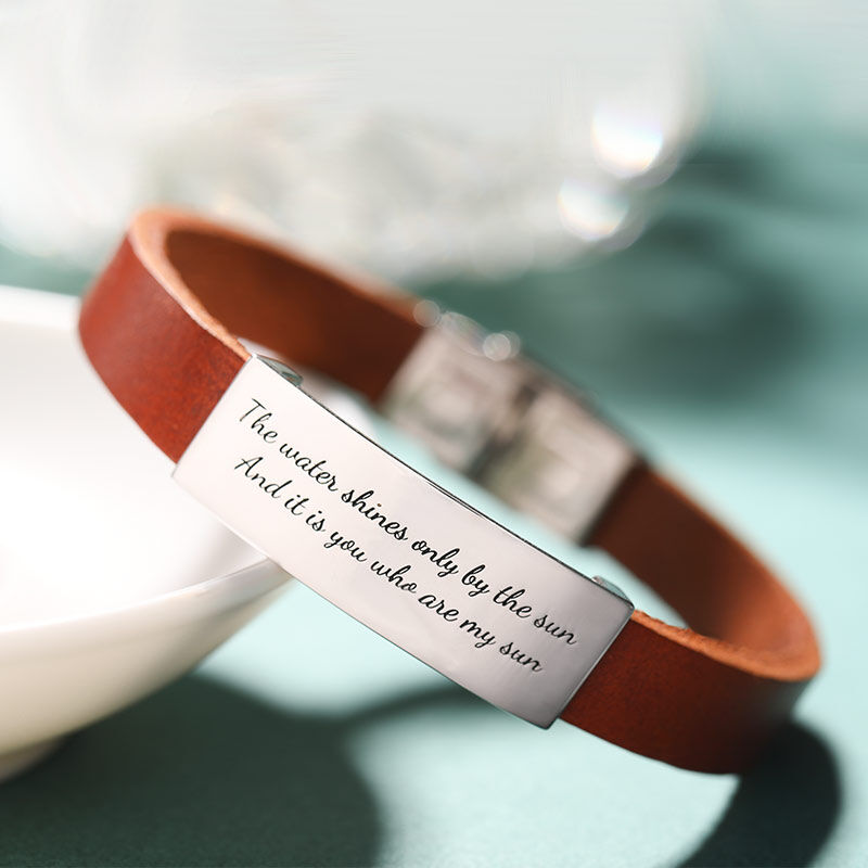 "Dream" Personalized Bracelet For Men