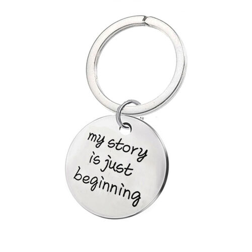 "Belongs to You" Custom Engraved Key Chain