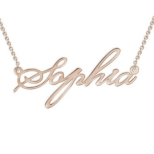 "Romantic Love" Personalized Name Necklace
