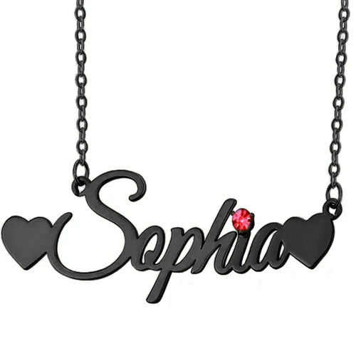 "Warm Greetings" Personalized Name Necklace