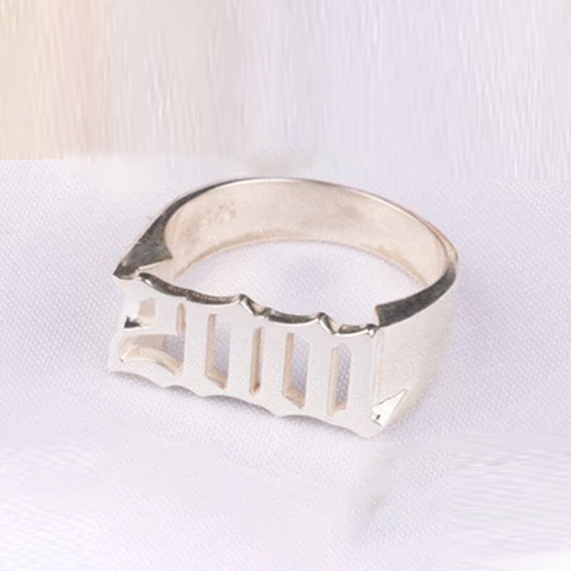 "I Need Him" Personalized Engraving Ring