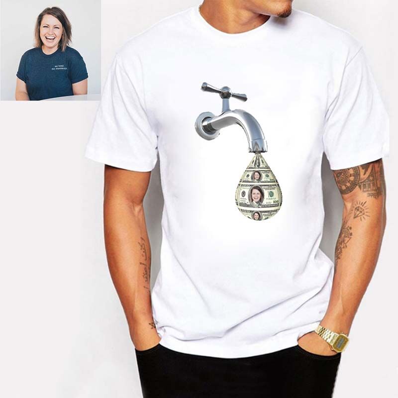 Custom Faucet Photo T-Shirt