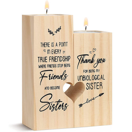"Thank You For Being My Non-biological Sister"Friend Gifts