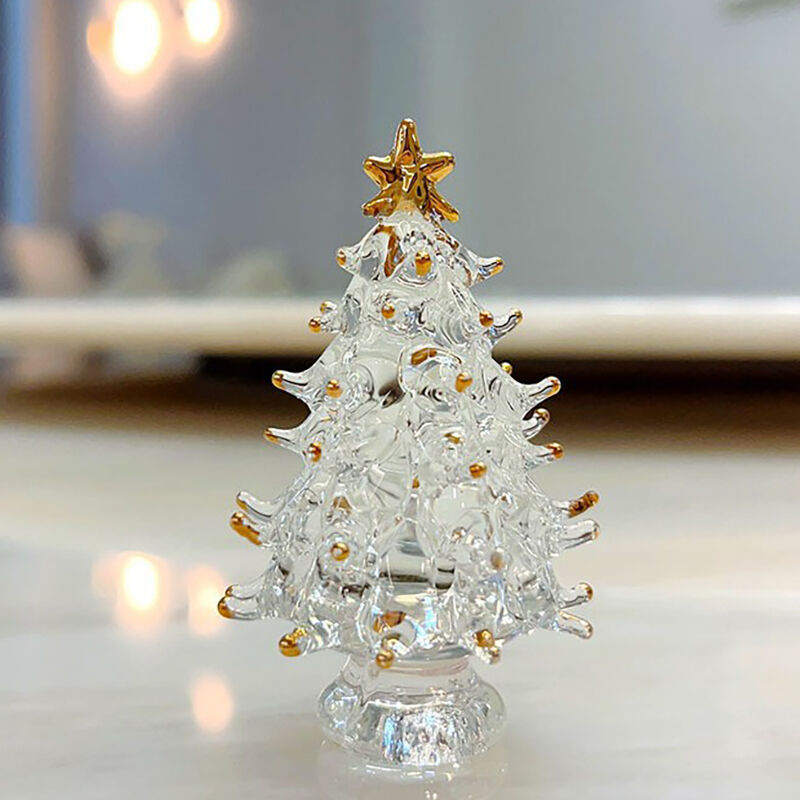 水晶 クリスタル クリスマス ツリー オーナメント