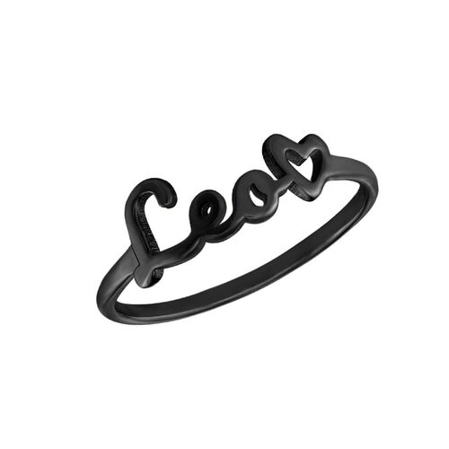 "Schatz in der Seite" Personalisierter Ring mit Gravur