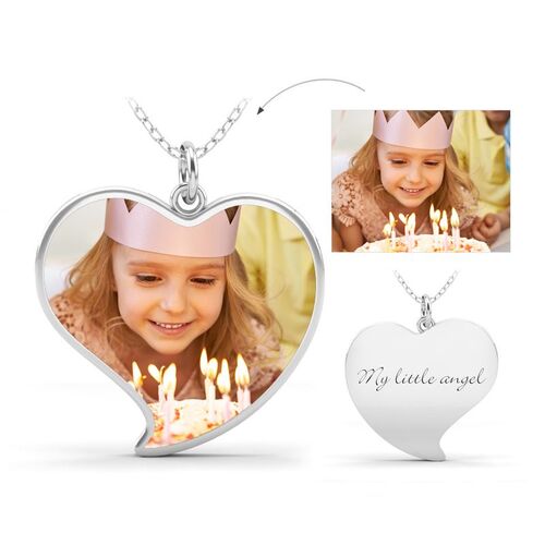"Best Love" Personalized Photo Necklace
