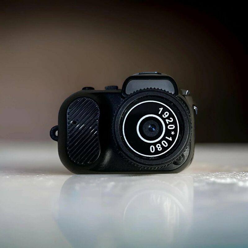 Mini kamera nyckelknippa Lustig gåva för fotografiälskare