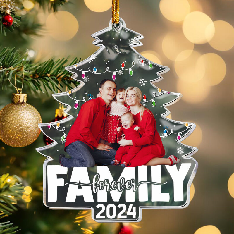 Personalized Christmas Ornaments Custom Photo Memorial Gifts For Dad