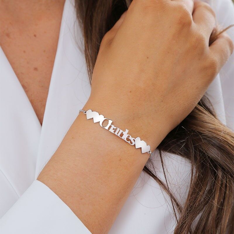 "To Love And Be Loved" Personalized Name Bracelet