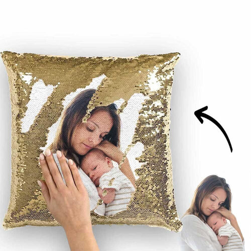 Cuscino fotografico personalizzato per donna e uomo