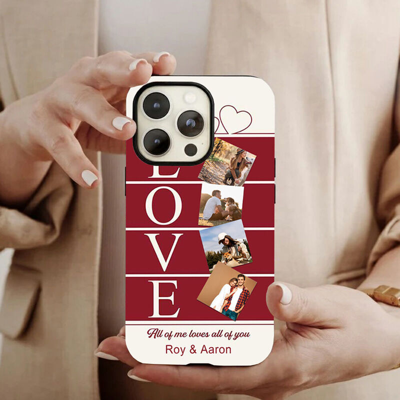 Personalized Phone Case With Photo Sweet Gift For Couples