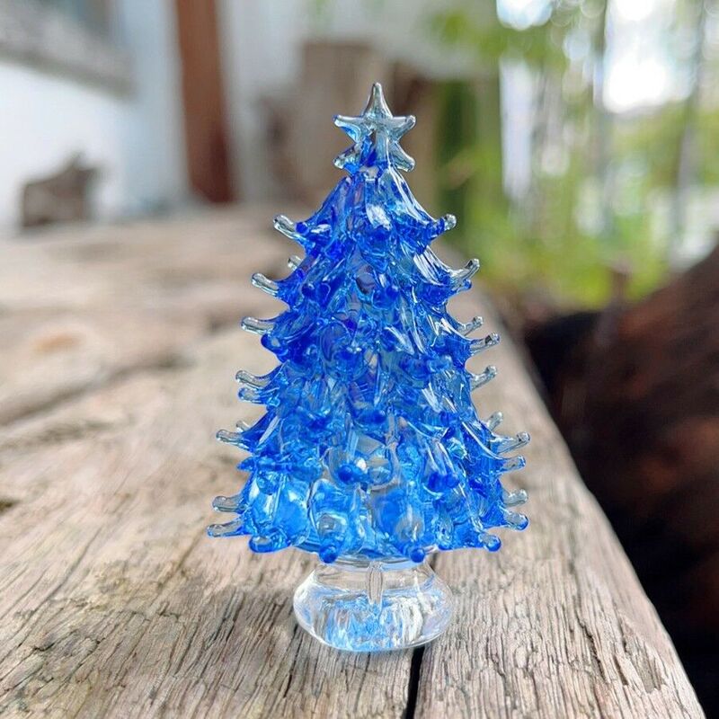 水晶 クリスタル クリスマス ツリー オーナメント