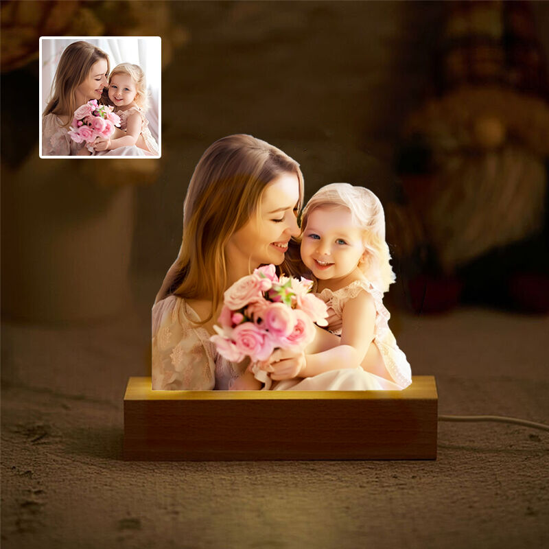 Personalized Picture Night Light Creative Mother's Day Present