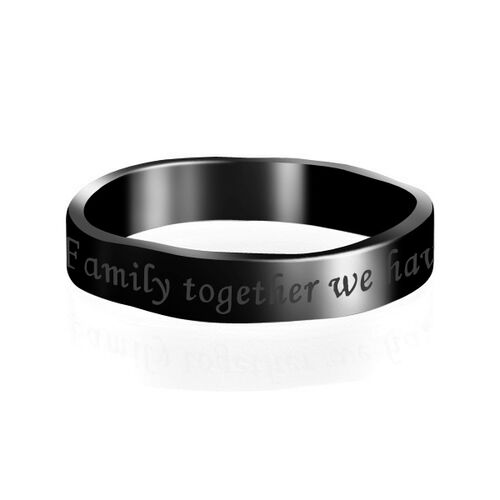 Now and Forever Gravierter Ring