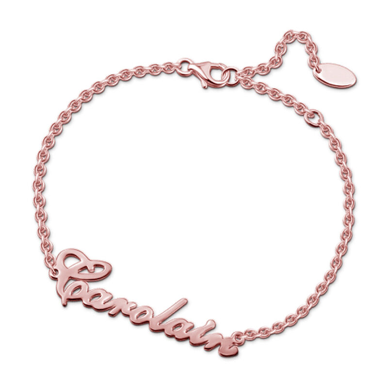 "Love Her More" Personalized Name Bracelet