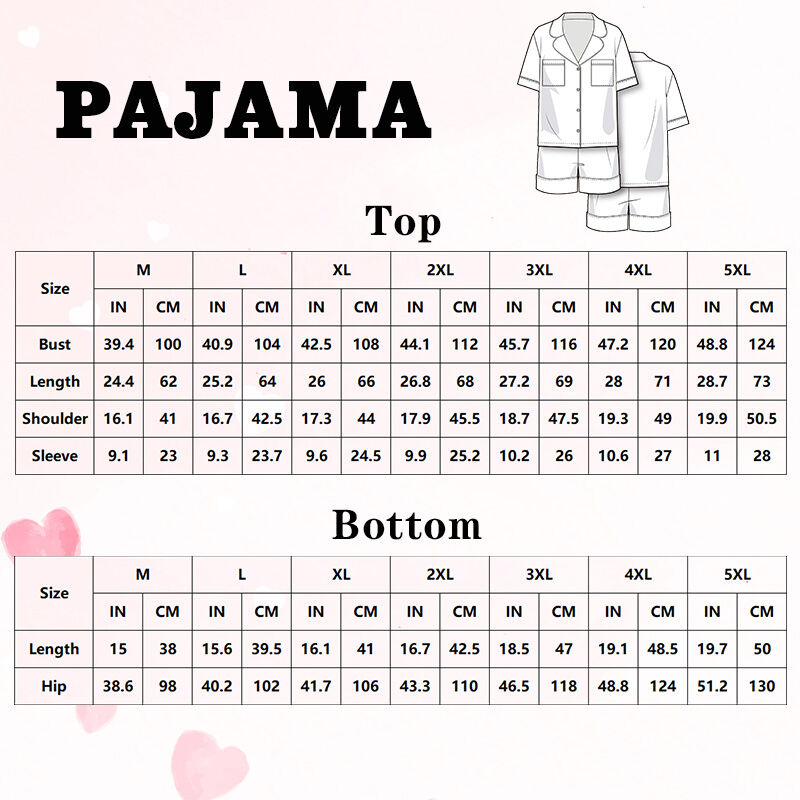 Personalized Pajama Set with Custom Name Special Gift for Bride