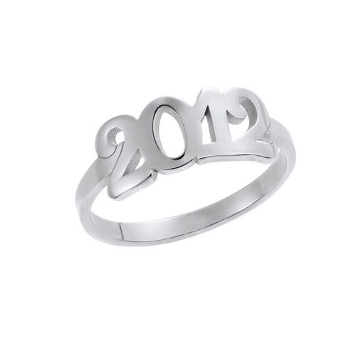 "Liebe ist Wille" Personalisierter Nummer Ring Geburtsjahr Ring
