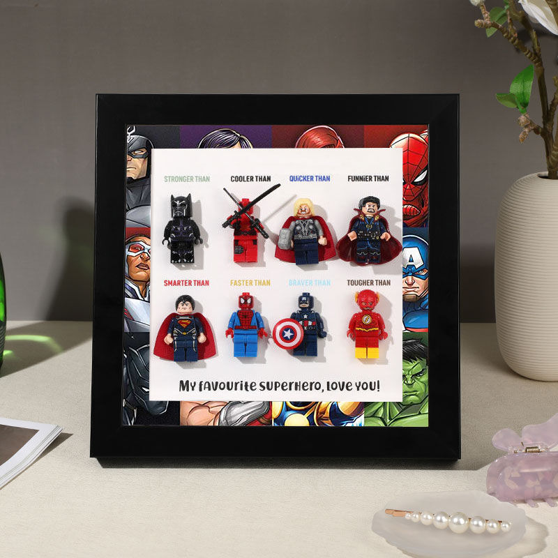 Personalized Hero Frames Custom Character Names Creative Gift
