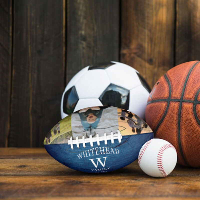 Cadeaux de Ballon de rugby personnalisables pour votre famille