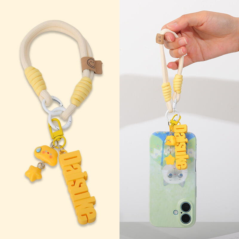 オーダーメイド スマホハンドストラップ 落下防止 推し活 ネーム入り