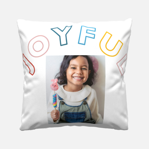 Custom Double Sided Photo Pillow For Cut Baby