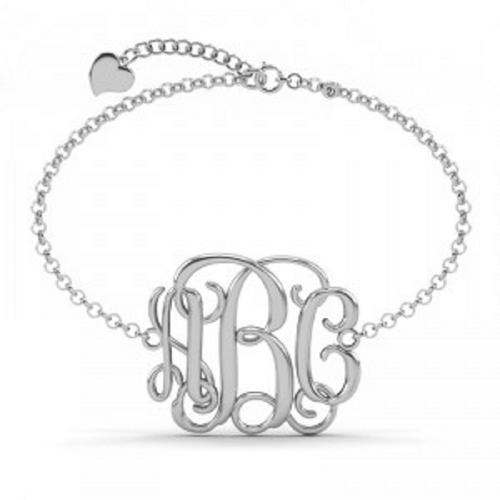 "Vintage Style" Monogram Bracelet