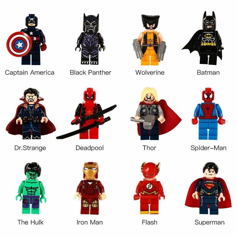 Personalized Minifigure With Superhero Warm Mother's Day Gift