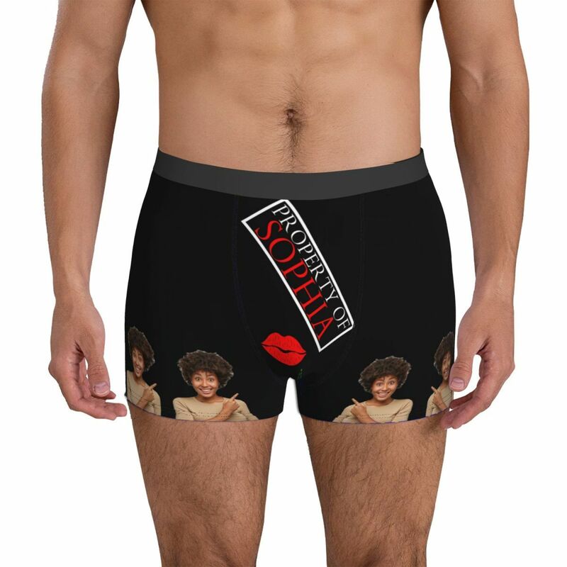 Personalisierte Foto-Männer-Unterwäsche Boxer Shorts Kreatives und Lustiges Geschenk für ihn