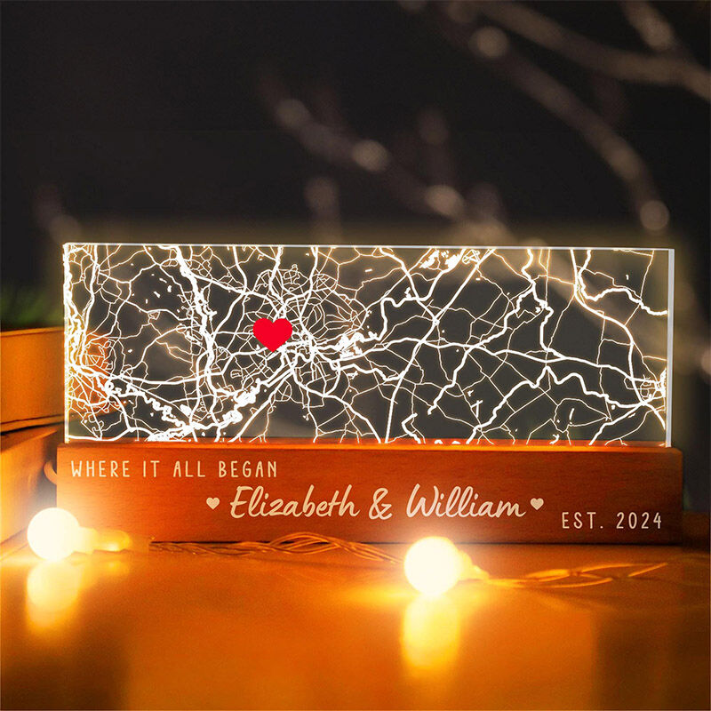 Personalisierte Led-Lampen Individuelles Foto und Text Geschenke für den besten Vater