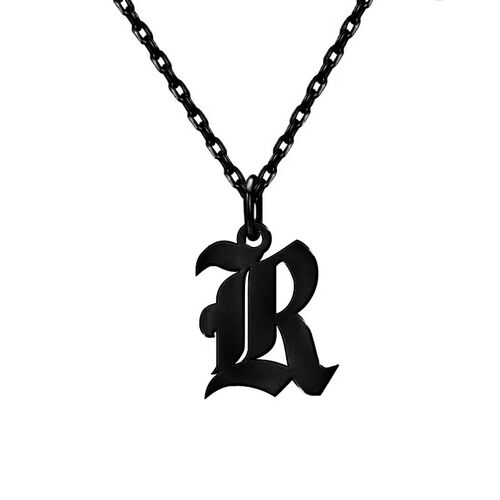 "Miss You" Personalized Monogram Necklace