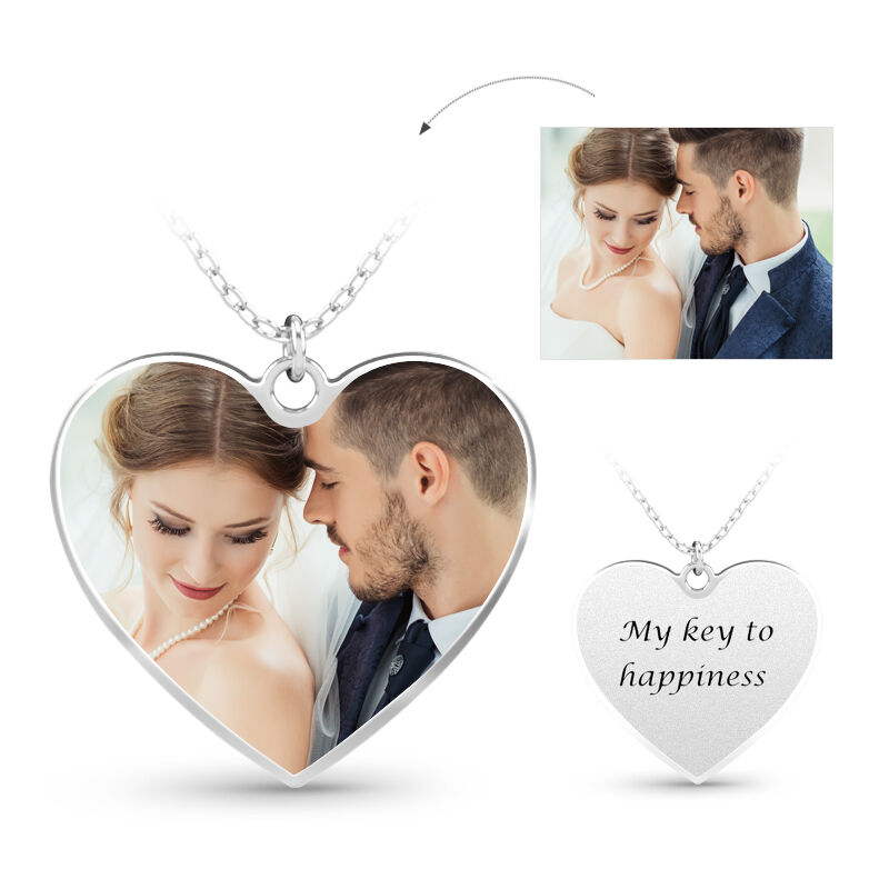 "Unforgettable Moment" Personalized Photo Necklace